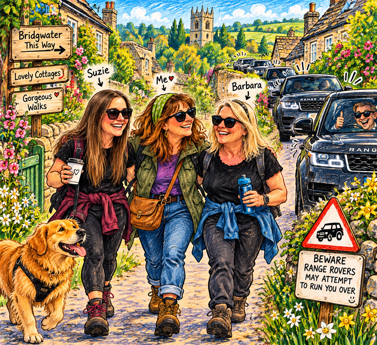 Range Rove Family Friends, Family and the Range Rover Population of Somerset ...